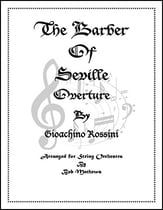 The Barber Of Seville Orchestra sheet music cover